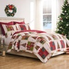 image:imageGreenland Home Fashions Deck the Halls Novelty Holiday Quilt Set 3Piece FullQueen3Piece KingCal King
