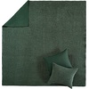image:imageGreenland Home Fashions Finely Stitched Velvet Quilt Set 2Piece Twin Crush KhakiCrush Forest