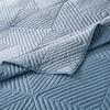 image:imageGreenland Home Fashions Finely Stitched Velvet Quilt Set 2Piece Twin Crush KhakiRiviera Blue