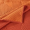 image:imageGreenland Home Fashions Finely Stitched Velvet Quilt Set 2Piece Twin Crush KhakiRiviera Spice