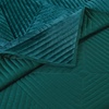 image:imageGreenland Home Fashions Finely Stitched Velvet Quilt Set 2Piece Twin Crush KhakiRiviera Teal