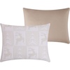 image:imageGreenland Home Novelty Holiday Reversible Matelass Coverlet Set 3Piece FullQueen SnowflakesReindeer Games