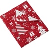 image:imageGreenland Home Novelty Holiday Reversible Matelass Throw Blanket 50 x 60 inches SnowflakesPeppermint Party