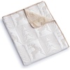 image:imageGreenland Home Novelty Holiday Reversible Matelass Throw Blanket 50 x 60 inches SnowflakesReindeer Games