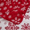 image:imageGreenland Home Novelty Holiday Reversible Matelass Throw Blanket 50 x 60 inches SnowflakesSnowflakes